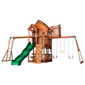 Skyfort II Cedar Wood Playground Set for Daycares