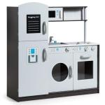 Costzon Kids Kitchen Playset with Realistic Sound效果