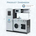 Costzon Kids Kitchen Playset with Realistic Sound效果