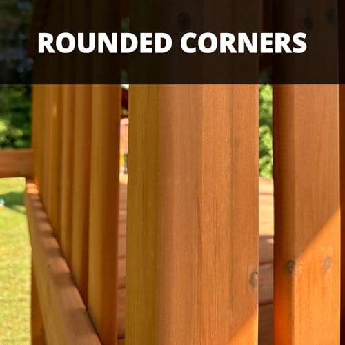 Gorilla Outing Wood Swing Set with Canopy & Trapeze