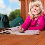 Liberty II Cedar Wood Playset Swing Set