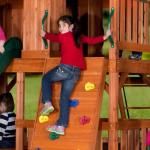 Liberty II Cedar Wood Playset Swing Set