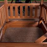 Liberty II Cedar Wood Playset Swing Set