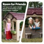 Step2 Charming Cottage Playhouse: Interactive, Indoor/Outdoor, Easy Assembly