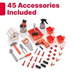 Step2 Big Builders Pro Kids Workbench with Toy Accessories