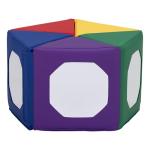 Sprogs Multi-Mirror Pentagon Play Mat for Kids – Interactive Tummy Time Toy for Daycare, Preschool and Home Use