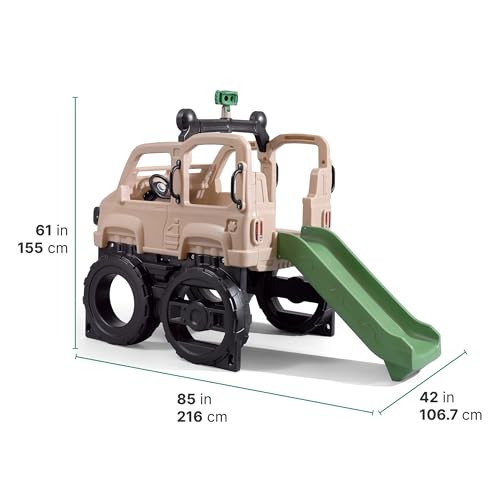 Step2 Safari Truck Climber Playset for Preschools, Ages 2-5