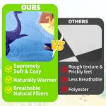 LTKOUGFAM Educational Kids Play Mat with Alphabet & Numbers - Soft Non-Slip Nursery Rug for Toddlers Baby Playroom, Bedroom, Daycare or Classroom