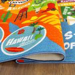 KC Cubs 3x5 USA United States Map Toy Car Road Rug – Educational Play Mat Carpet for Kids, Toddlers, Nursery, Classroom, Playroom, Baby Daycare