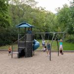 Lifetime Adventure Castle Swing Set Playset with Tube Slide