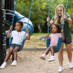 Lifetime Adventure Castle Swing Set Playset with Tube Slide