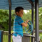 Lifetime Adventure Castle Swing Set Playset with Tube Slide