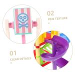 KONTONTY 2pcs Interactive Playset Miniature Playground Decor Boys and Girls Playhouse Accessories