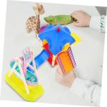 KONTONTY 2pcs Interactive Playset Miniature Playground Decor Boys and Girls Playhouse Accessories