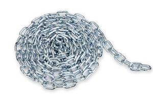 3/16" Commercial Playground Swing Chain - Silver Shield Swing Chain - Bulk 125' - Zinc Coated - Heavy Duty