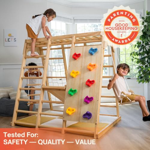 6-in-1 Indoor Playground Jungle Gym for Daycares