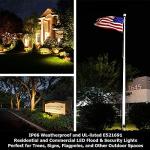 Elitexcel Dusk to Dawn Outdoor Lighting, Gen4 60W Commercial Flood Lights Outdoor, 7450LM 5000K Daylight 250W MH Equal, 120-277V UL Listed Security Lights for Yard Garden Garage Playground