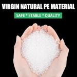 Bocolon High Density Polyethylene Sheets HDPE Plastic Sheet Board for DIY, Heavy Duty Industry,1/4" Thick,Size 12" x 18", White Color