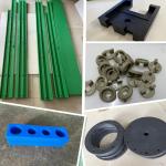 Bocolon High Density Polyethylene Sheets HDPE Plastic Sheet Board for DIY, Heavy Duty Industry,1/4" Thick,Size 12" x 18", White Color