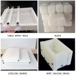 Bocolon High Density Polyethylene Sheets HDPE Plastic Sheet Board for DIY, Heavy Duty Industry,1/4" Thick,Size 12" x 18", White Color