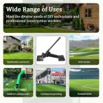 Artificial Grass Installation Tool Turf Puller Turf Gripper Turf Fix Tool, Synthetic Turf Seam Tool Fit for Commercial Greening, Sports Venues, Children's Playgrounds Artificial Turf Installation