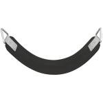 Swing Set Stuff Inc. Commercial Polymer Belt Seat with SSS Logo Sticker Playground Accessory, Black