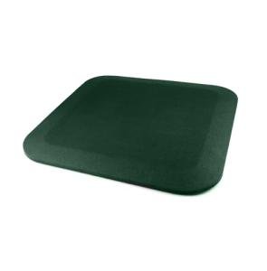 Playsafer Heavy Duty Commercial Rubber Playground Mat for Slides and Swings | 1.5" Thick | 36" X 36" Square Mat (Green, 1 Pack)