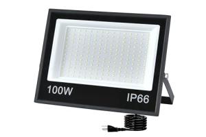 100W LED Flood Lights Outdoor 5000 K 13500 Lumen 135LM/W [650-900W HPS/HID ] Waterproof, Indoor/Outdoor Home Commercial Garage Porch Warehouse Garden Patio decks Backyard Playground Yard 85-277 V UL