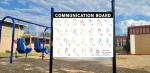 Communication Board for Playgrounds, Double-Sided, Customizable, Commercial Grade, 3 mm Thick Aluminum