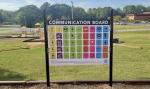 Communication Board for Playgrounds, Double-Sided, Customizable, Commercial Grade, 3 mm Thick Aluminum