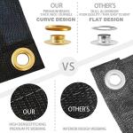 Houssity Blue 5' x 5' Balcony Deck Fence Privacy Screen Cover Panel Shade Cloth Fabric for Chain Link Fence Patio Pool Railing Driveway Walkway Porch Playground Dog Kennel Residence Commercial Use