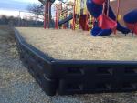12" Commercial Plastic Playground Borders - Half Pallet (16 Borders) - for School, Church, Daycare, Municipal and Home Use