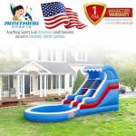 13x12x12 Inflatable Water Slide - Commercial Grade with Blower