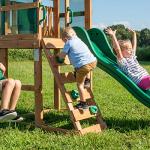 Buckley Hill Wooden Swing Set for Little Kids