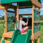 Buckley Hill Wooden Swing Set for Little Kids