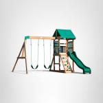 Buckley Hill Wooden Swing Set for Little Kids