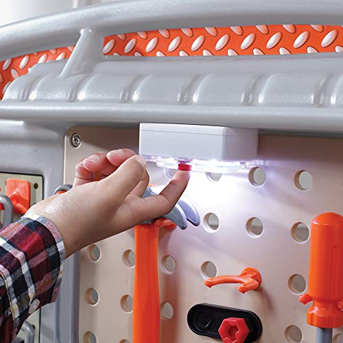 Step2 Big Builders Pro Kids Workbench with Toy Accessories