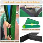 ACJSDGL Commercial Pole Wrap Column Cover for Metal Round Post, Blue 12" Diameter Basement Garage Playground Safety Protection Padding 5ft Tall