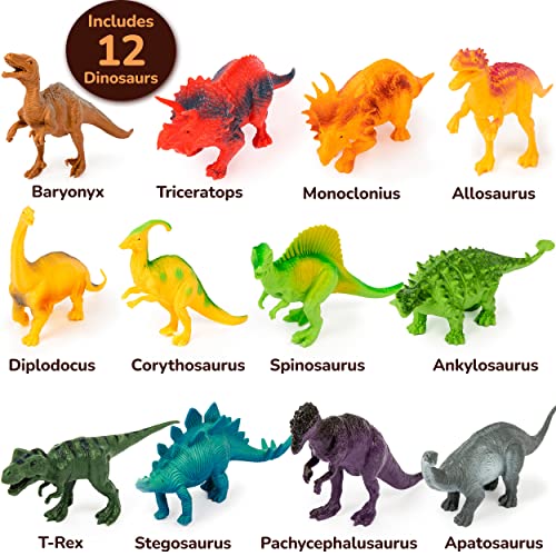 Li'l-Gen Dinosaur Toy Set for Kids 3+ - 12