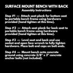 COATEDOUTDOORFURNITURE Heavy-Duty Outdoor Bench Thermoplastic Coated, Expanded Metal, Commercial-Grade Seating, Made in America (Surface with Back, 6 Ft, Textured Yellow)