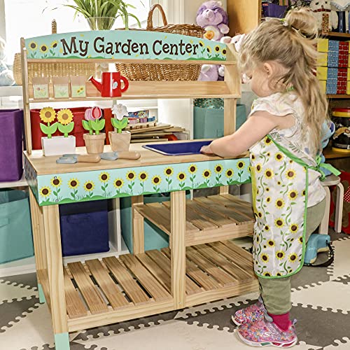 Wooden Gardening Center Indoor Playset - 22 Pc