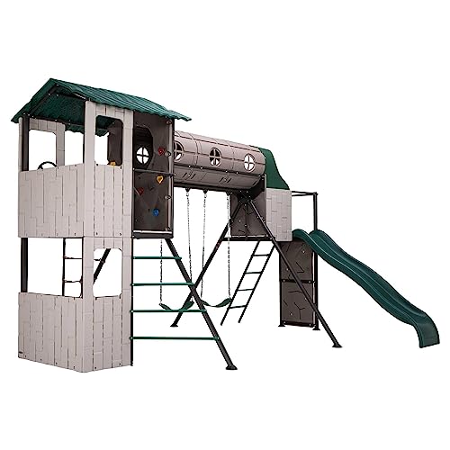 Adventure Tunnel Swing Set for Daycares & Preschools