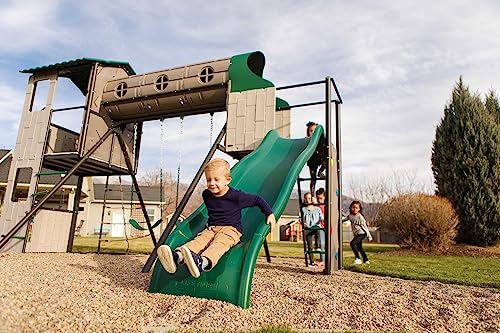 Adventure Tunnel Swing Set for Daycares & Preschools