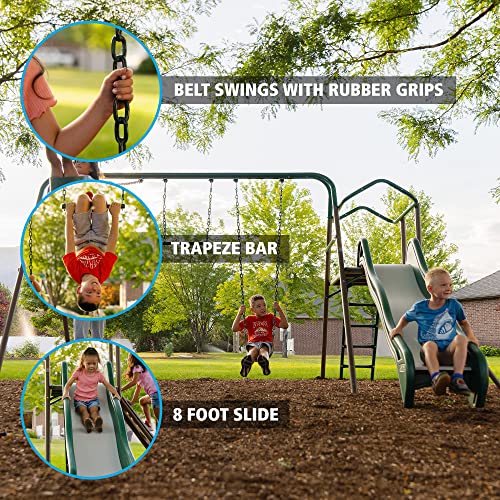 Climb and Slide Playset for Daycares and Preschools