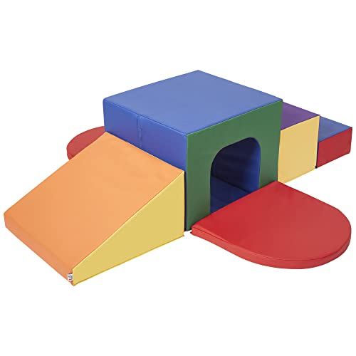 SoftZone Single Tunnel Maze Toddler Playset - 6-Piece