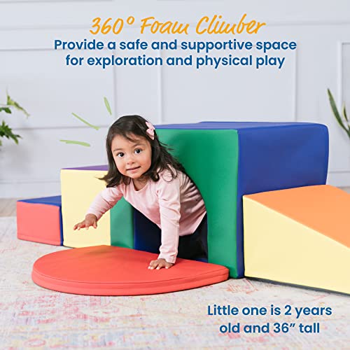 SoftZone Single Tunnel Maze Toddler Playset - 6-Piece