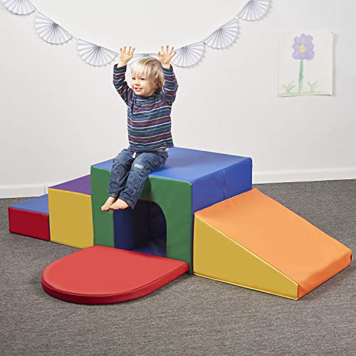 SoftZone Single Tunnel Maze Toddler Playset - 6-Piece