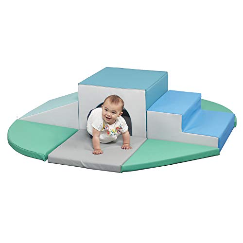 SoftZone Lincoln Tunnel Climber for Daycares, 9-Piece Set