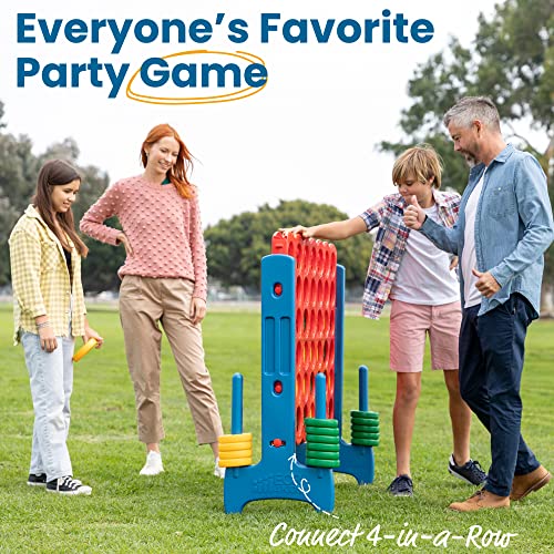 ECR4Kids Jumbo 4-To-Score, Giant Game Set