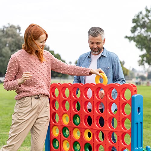ECR4Kids Jumbo 4-To-Score, Giant Game Set